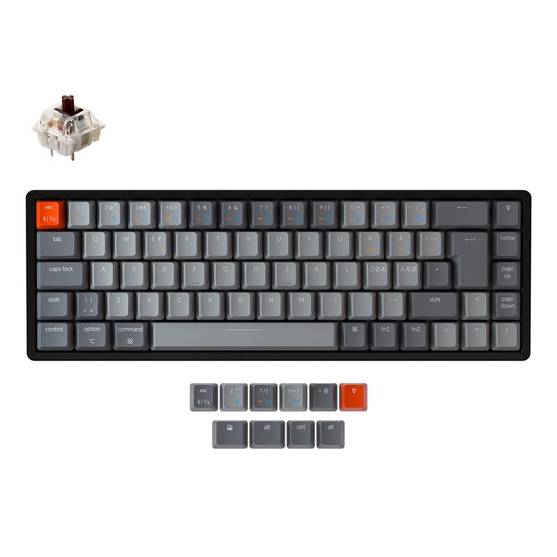 Keychron K6 RGB Aluminium Gateron Brown