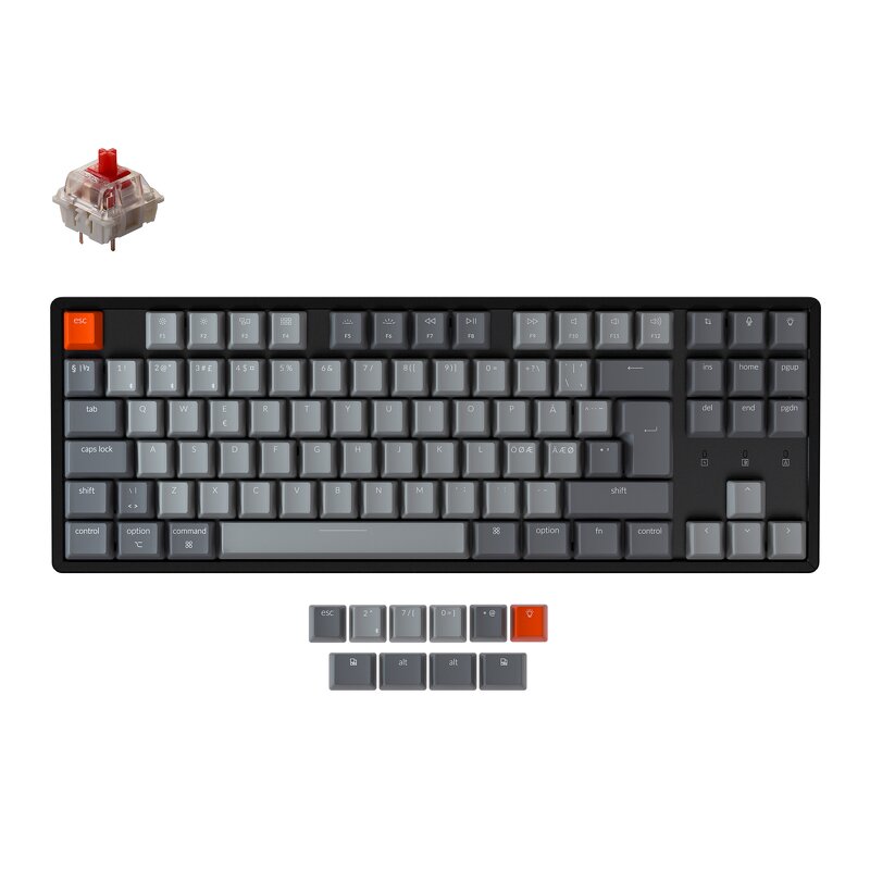 Keychron K8 RGB Aluminium Gateron Red