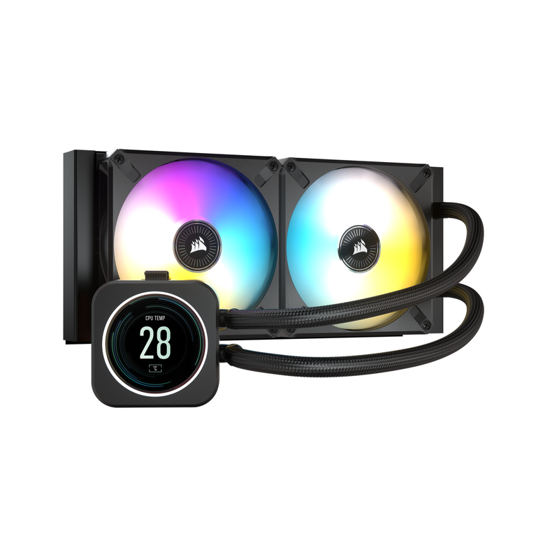 Product Image for Corsair iCUE H100i Elite LCD / 240mm / RGB