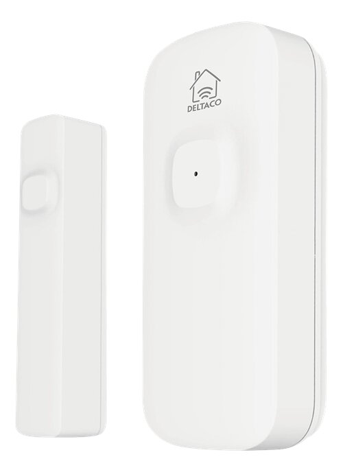 Deltaco Smart Home Magnetisk dörr- och fönstersensor / Wi-Fi – Vit