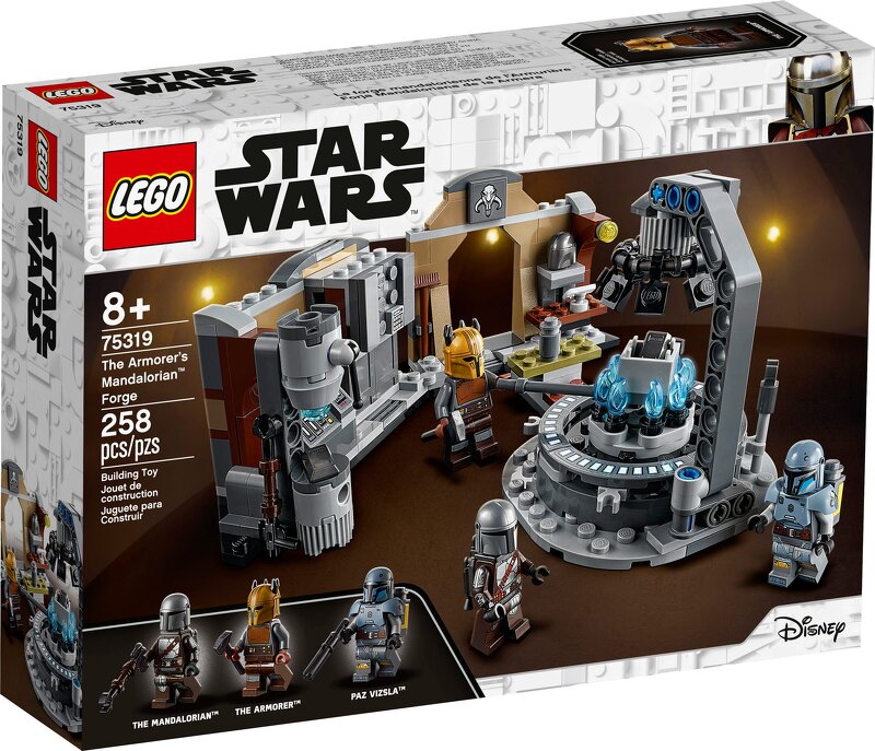 LEGO Star Wars The Armorer’s Mandalorian Forge 75319