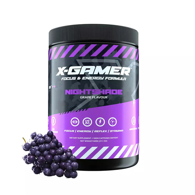 X-GAMER X-Tubz Nightshade 600g