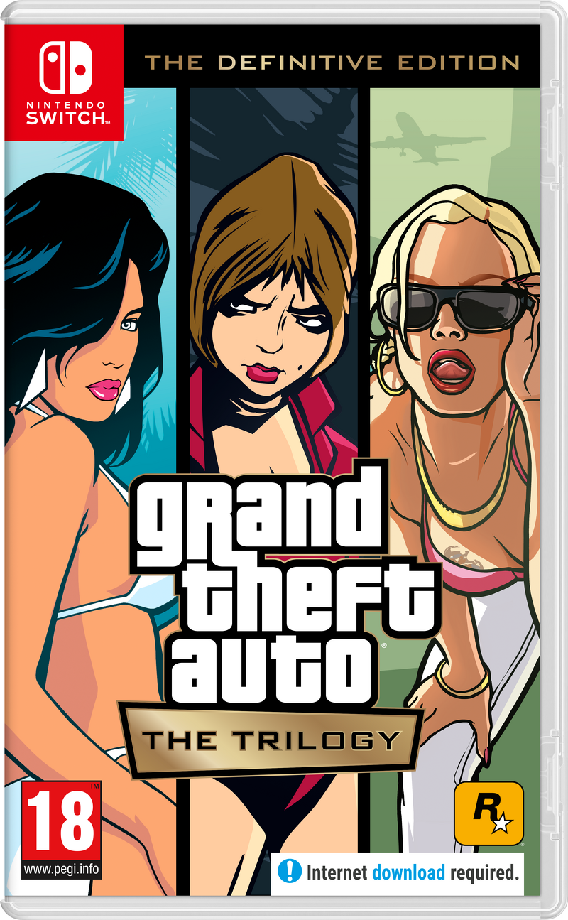 Product Image for Grand Theft Auto Trilogy (Switch)