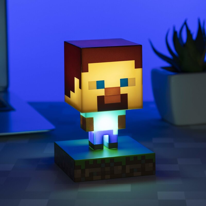 PALADONE Minecraft: Steve Icon Light