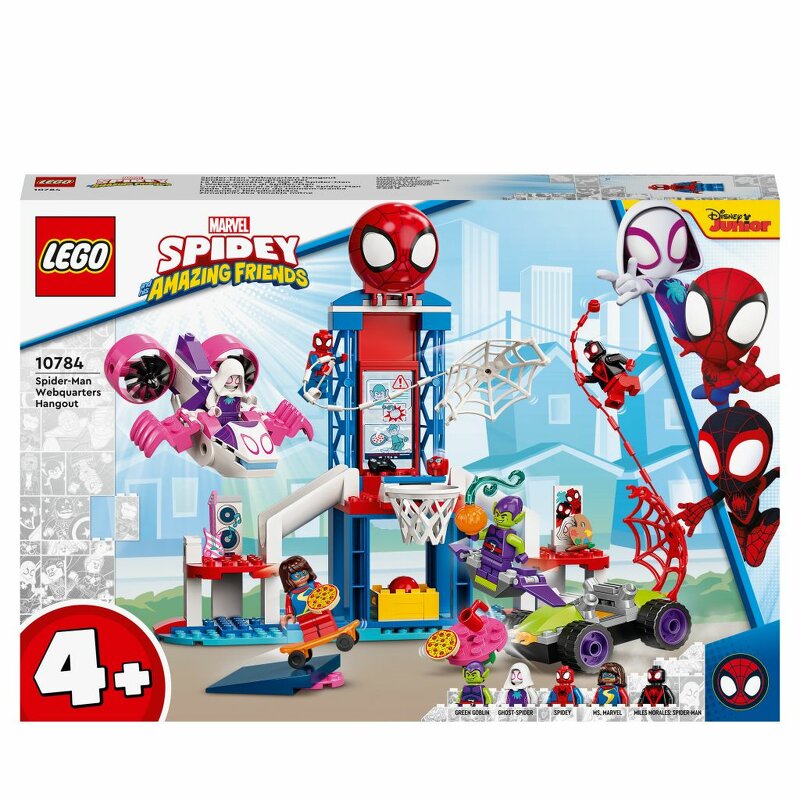 LEGO Marvel 4+ Spider-Mans näthögkvarter 10784