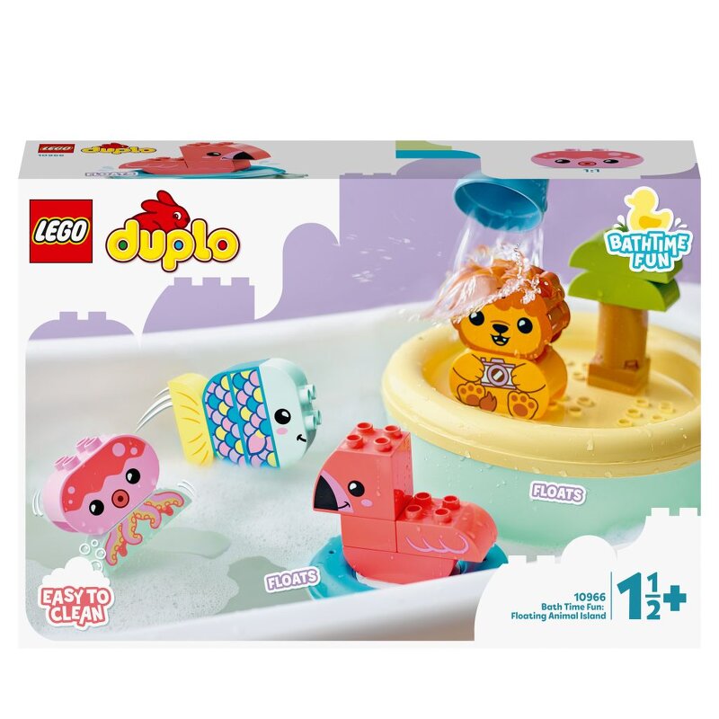 LEGO DUPLO My First Skoj i badet: flytande ö med djur 10966