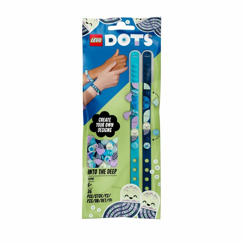 LEGO DOTS I havets djup – armband med berlocker 41942