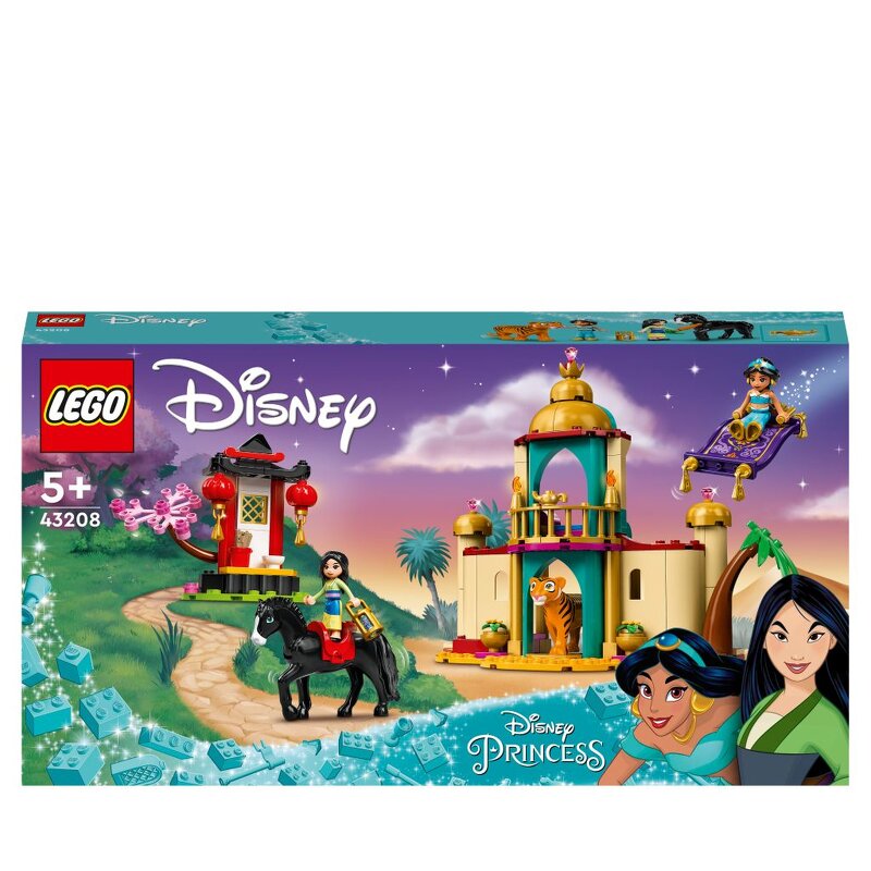 LEGO Disney Princess Jasmine och Mulans äventyr 43208