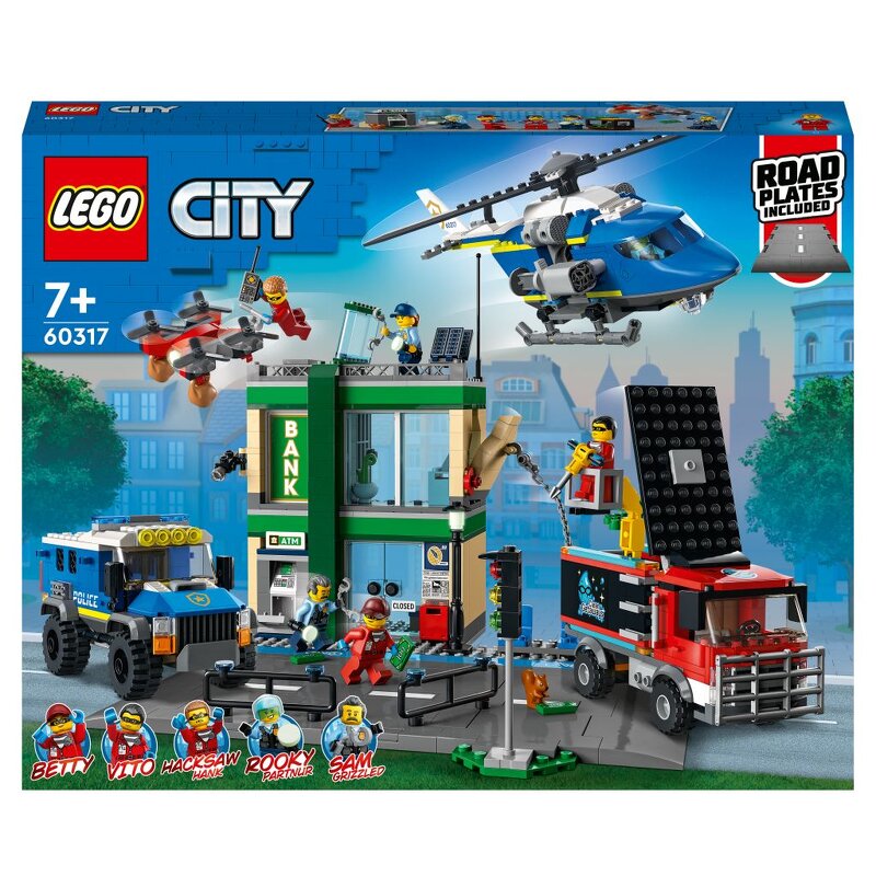 LEGO City Police Polisjakt vid banken 60317