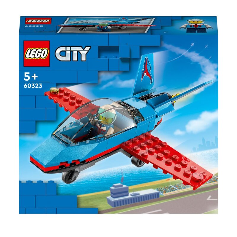 LEGO City Great Vehicles Stuntplan 60323