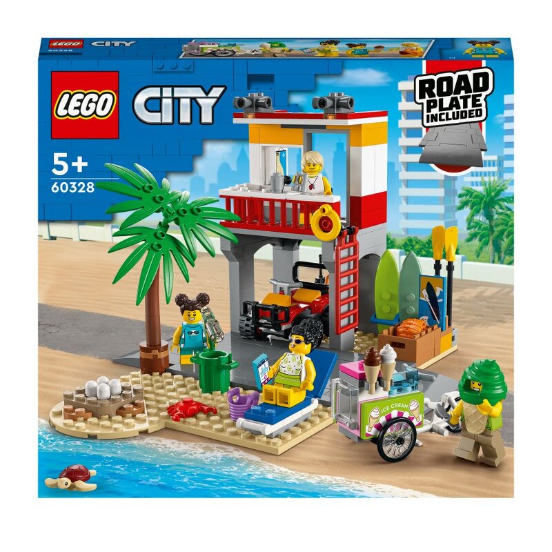 LEGO My City Livräddarstation på stranden 60328