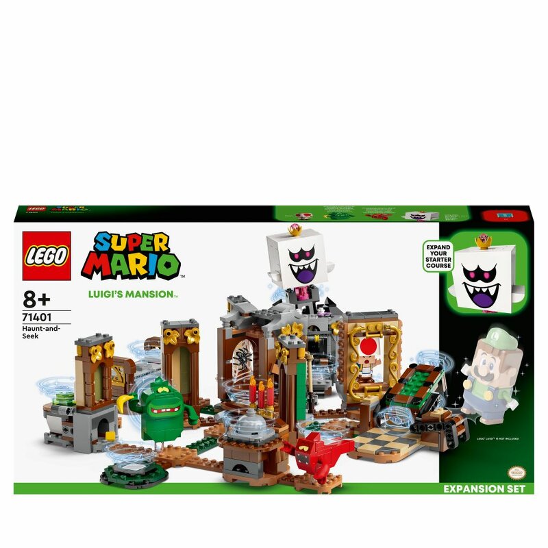 LEGO Super Mario Luigi’s Mansion kuslig kurragömma – Expansionsset 71401