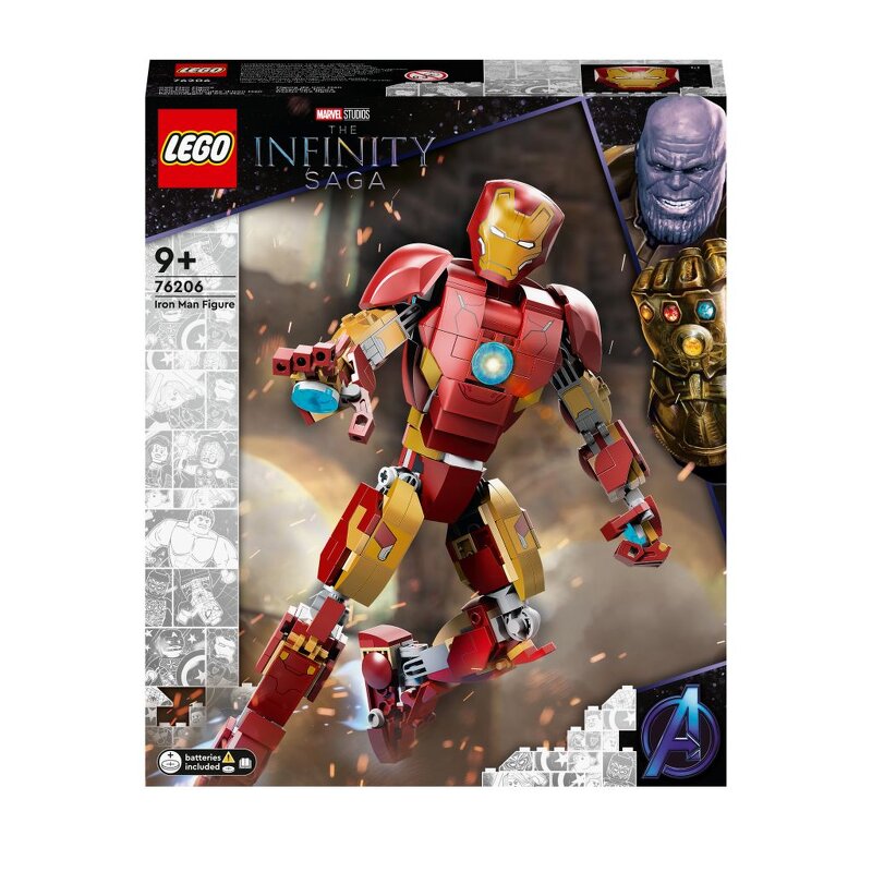 LEGO Super Heroes Iron Man figur 76206