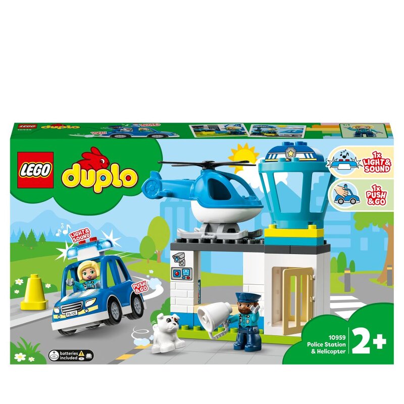 LEGO DUPLO Polisstation & helikopter 10959