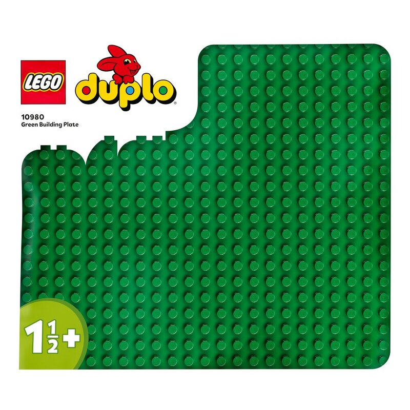 LEGO DUPLO Grön byggplatta 10980