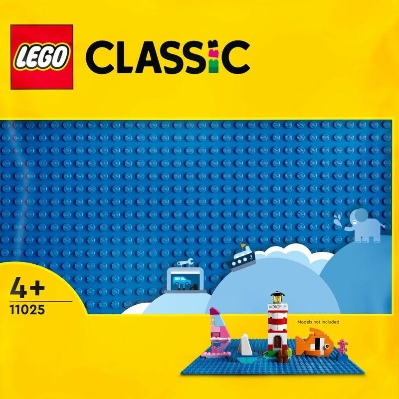 LEGO Classic Blå basplatta 11025
