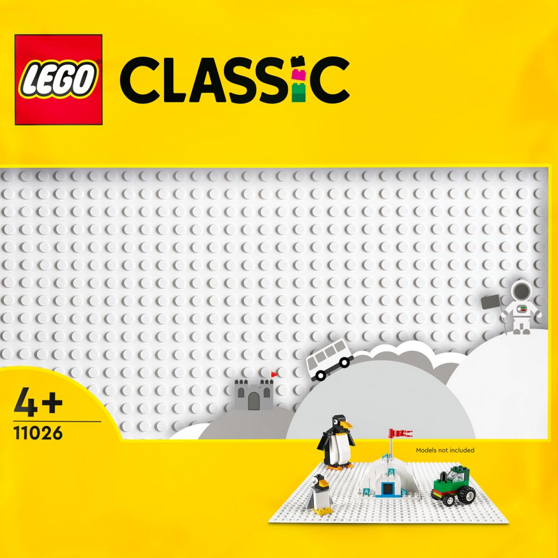Product Image for LEGO Classic Vit basplatta 11026