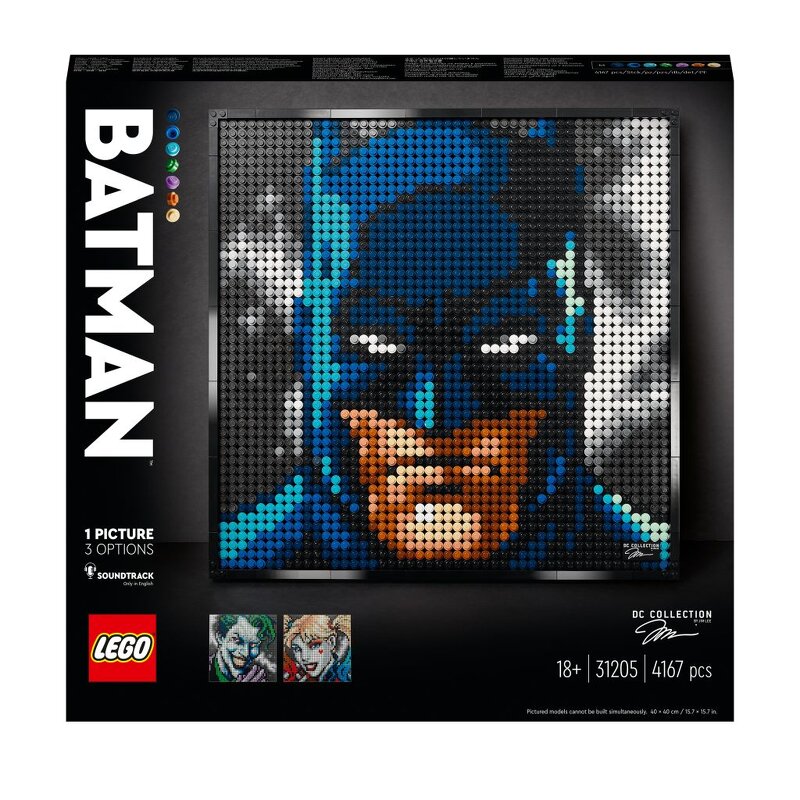 LEGO Art Jim Lees Batman samling 31205