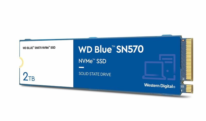 WD Blue SN570 NVMe SSD 2TB M.2 (WDS200T3B0C)
