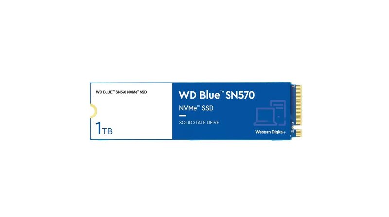 WD Blue SN570 NVMe SSD 1TB M.2 (WDS100T3B0C)