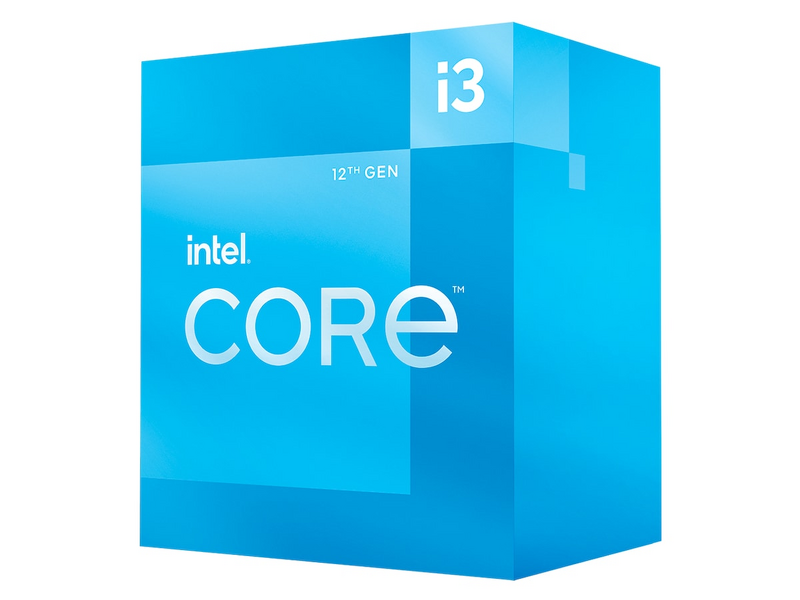 Product Image for Intel Core i3-12100 / 4 Cores / 8 Threads / 3.3 Ghz