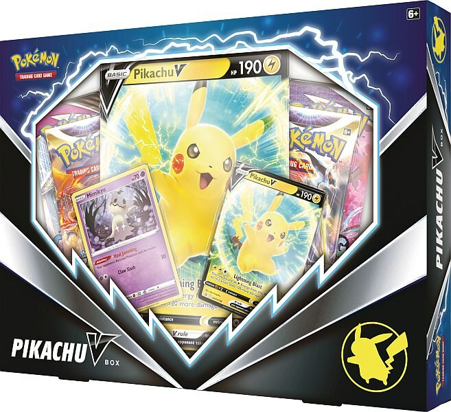 Pokemon V Box: Pikachu 2022 (4 boosters)