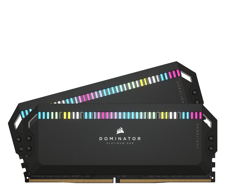 Corsair Dominator Platinum RGB 32GB (2x16GB) / 5600MHz / DDR5 / CL36 / CMT32GX5M2B5600C36- Svart