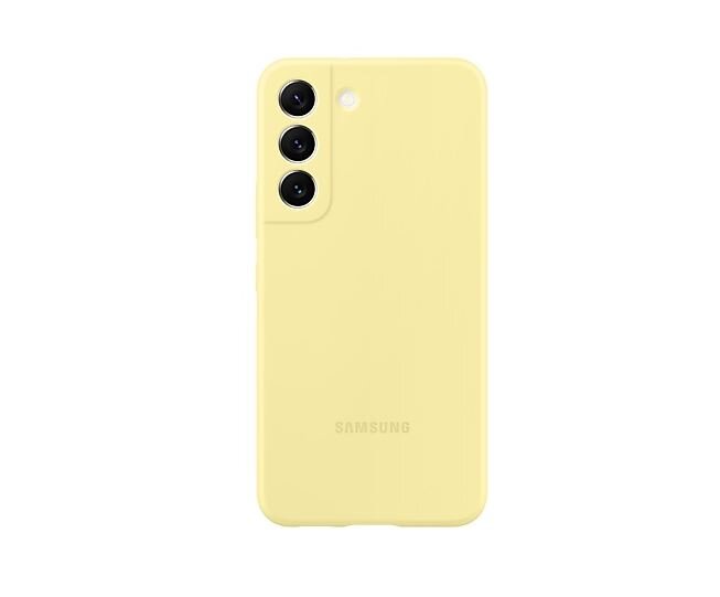 Samsung Galaxy S22 Silicone Cover – Yellow