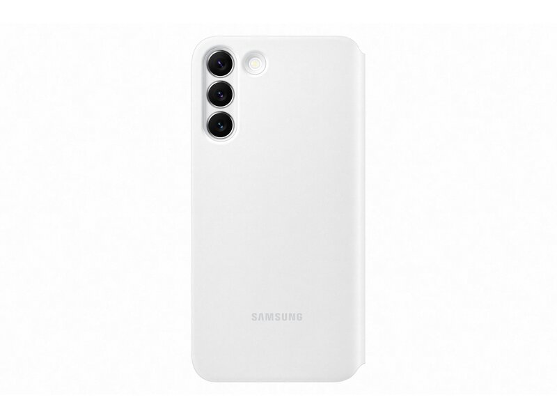 Samsung Galaxy S22+ Smart Clear View Cover – White