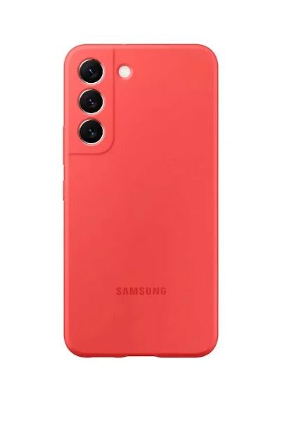 Samsung Galaxy S22+ Silicone Cover - Coral