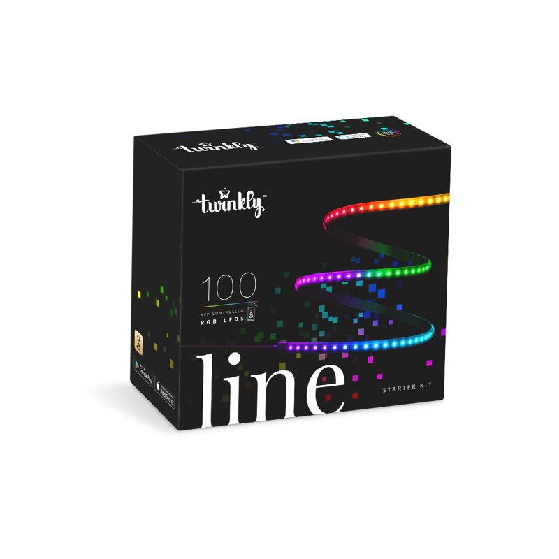 Twinkly Line Strip / 100 RGB LEDs / 1,5m – Starter kit