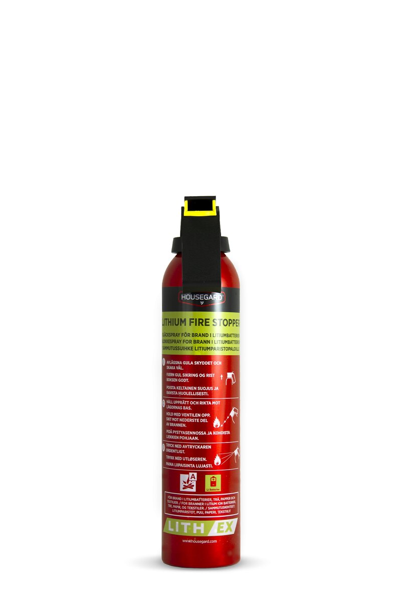 Housegard Lith-EX släckspray AVD – 500 ml