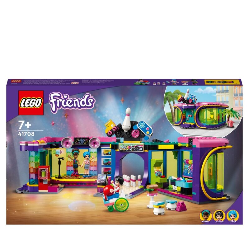 LEGO Friends Spelhall med rullskridskodisco 41708