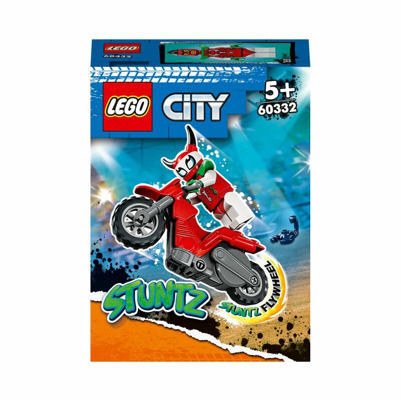 LEGO City Våghalsig skorpionstuntcykel 60332