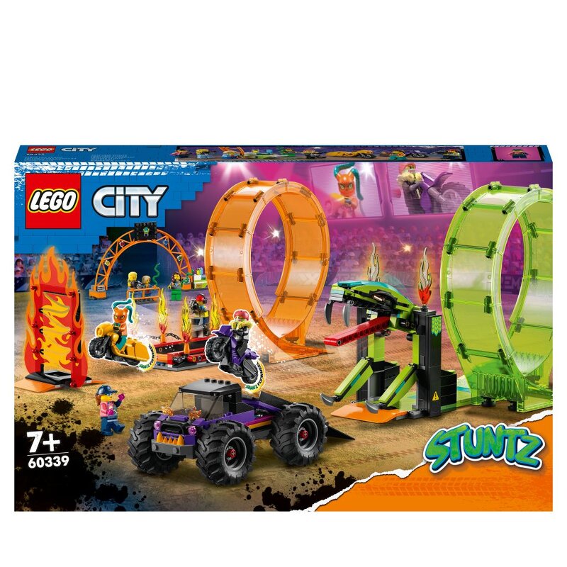 LEGO City Stuntarena med dubbelloop 60339