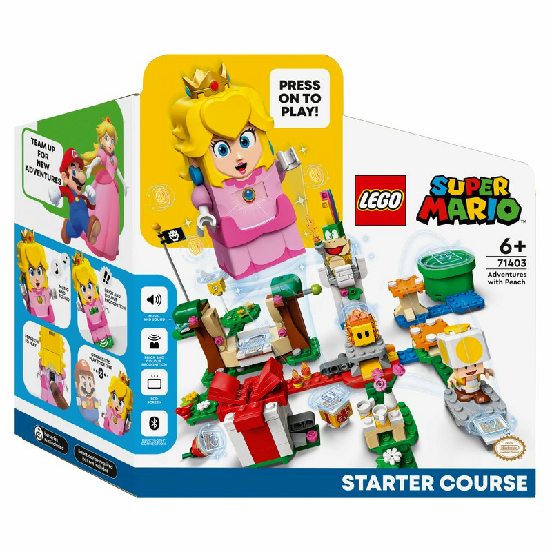 Product Image for LEGO Super Mario Äventyr med Peach - Startbana 71403