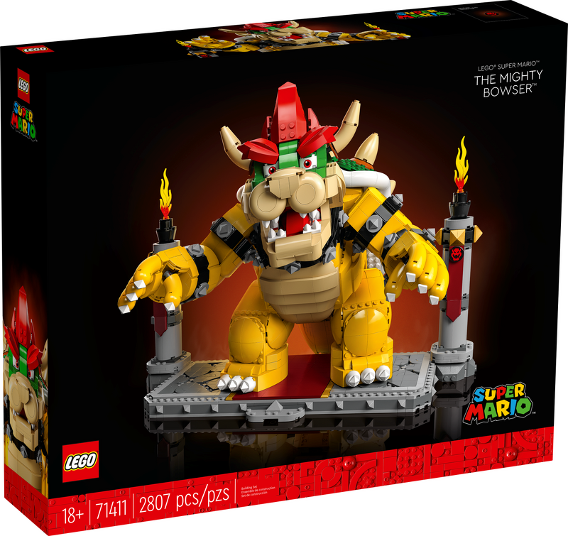 Product Image for LEGO Super Mario Den mäktiga Bowser 71411