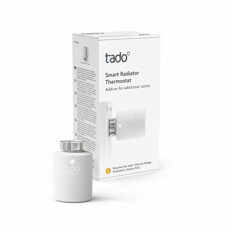 Tado Smart Radiator Thermostat x 1 Single pack