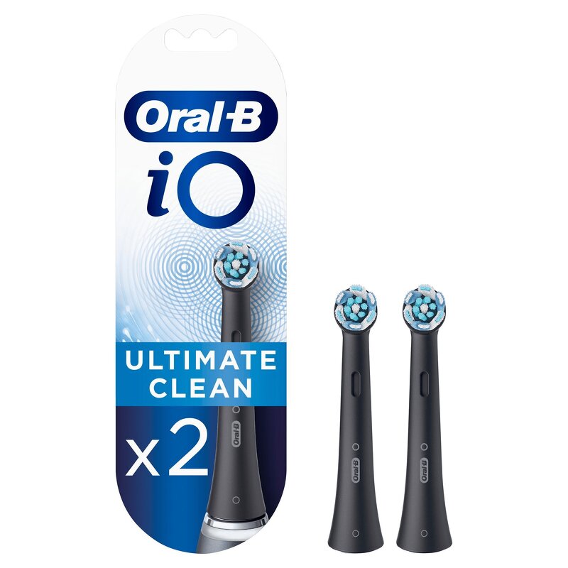 Oral-B iO Ultimate Clean 2-pack – Svart