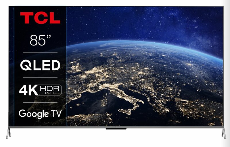 TCL 85″ 85C735 QLED / 4K QLED / Google TV / 120HZ