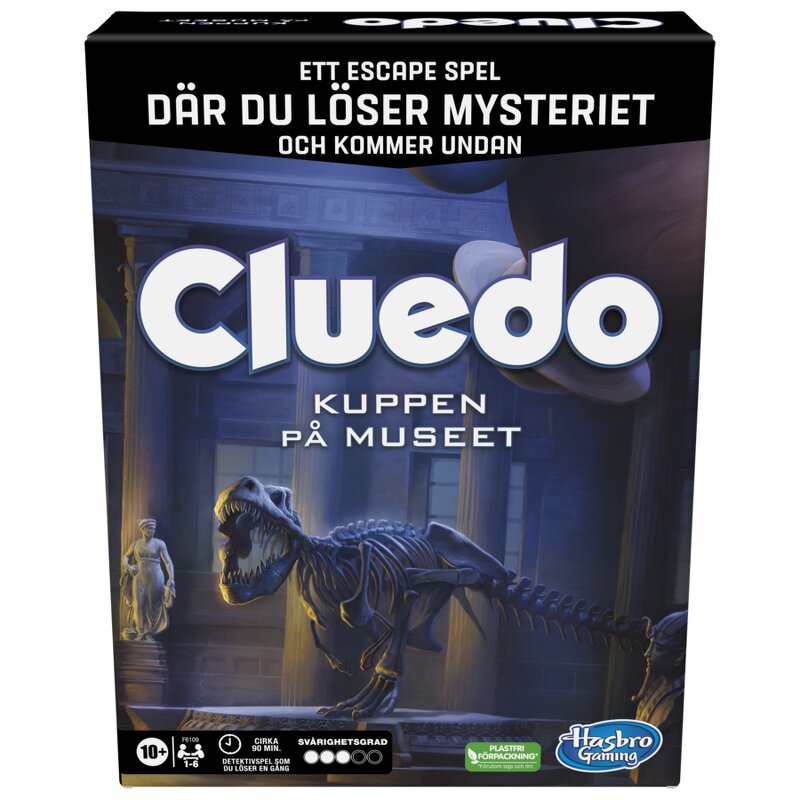 Hasbro Cluedo Escape Heist at the Museum (Sv)