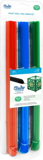 Product Image for 3Doodler Create+ ABS Mixed 75-Pack (Red, Blue, Green)