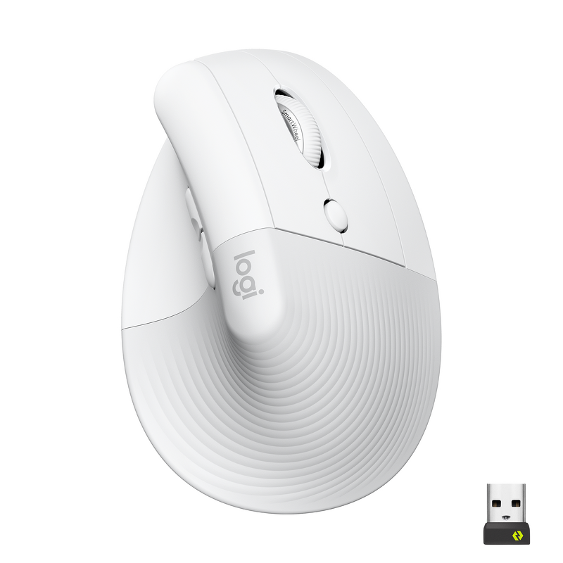 Product Image for Logitech Lift Vertical Ergonomic Mouse - Vit
