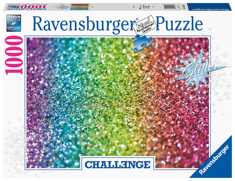 Product Image for Ravensburger Pussel Challenge Glitter (1000-bitar)
