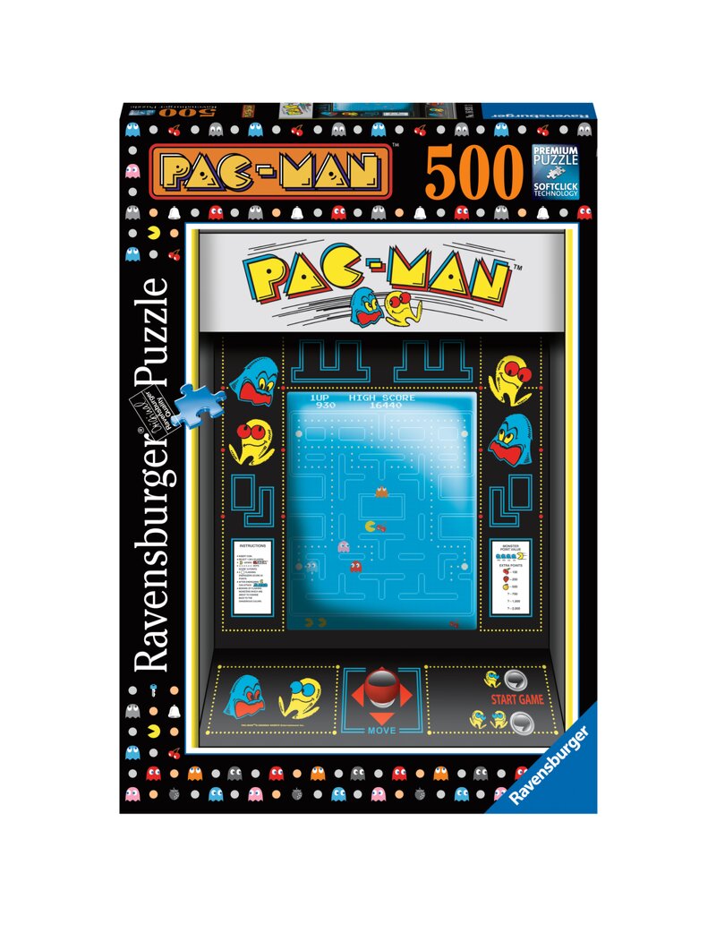 Pac-Man Pussel (500-bitar)