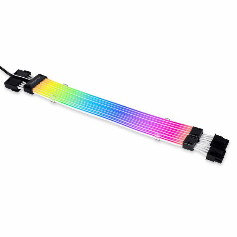 Product Image for Lian Li Strimer plus V2 8-pin A-RGB PCIe VGA-cable x2