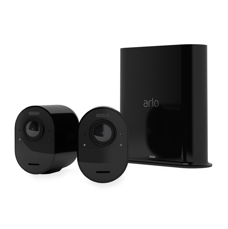 Product Image for Arlo Ultra 2 Spotlight - Trådlöst 4K HDR säkerhetssystem med 2 kameror