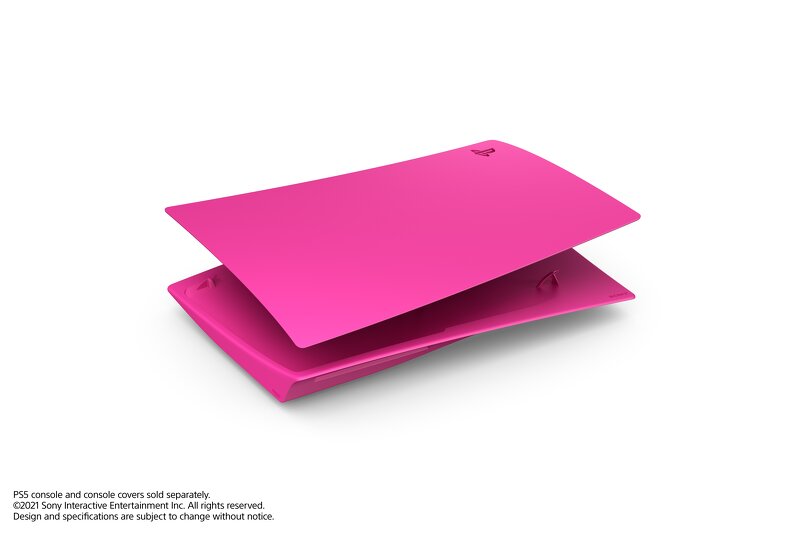 Playstation 5 (med skivenhet) cover – Nova Pink
