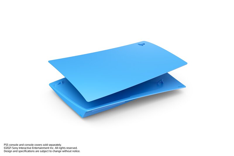 Playstation 5 (med skivenhet) Cover – Starlight Blue