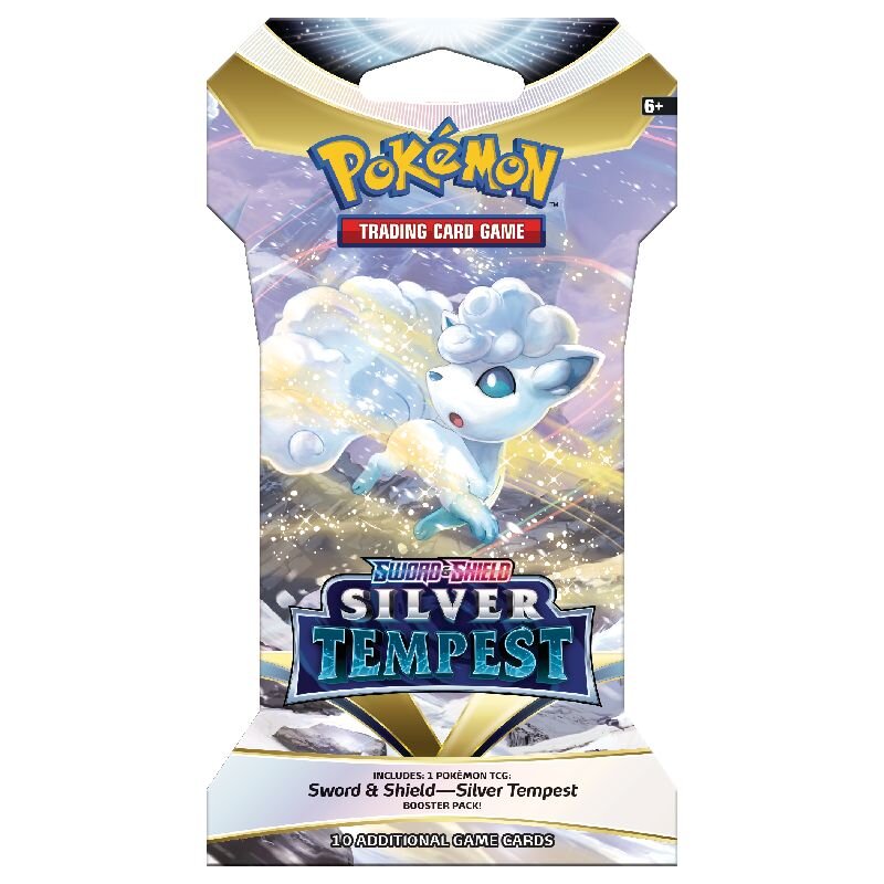 Pokemon Sword & Shield 12: Silver Tempest Sleeved Booster